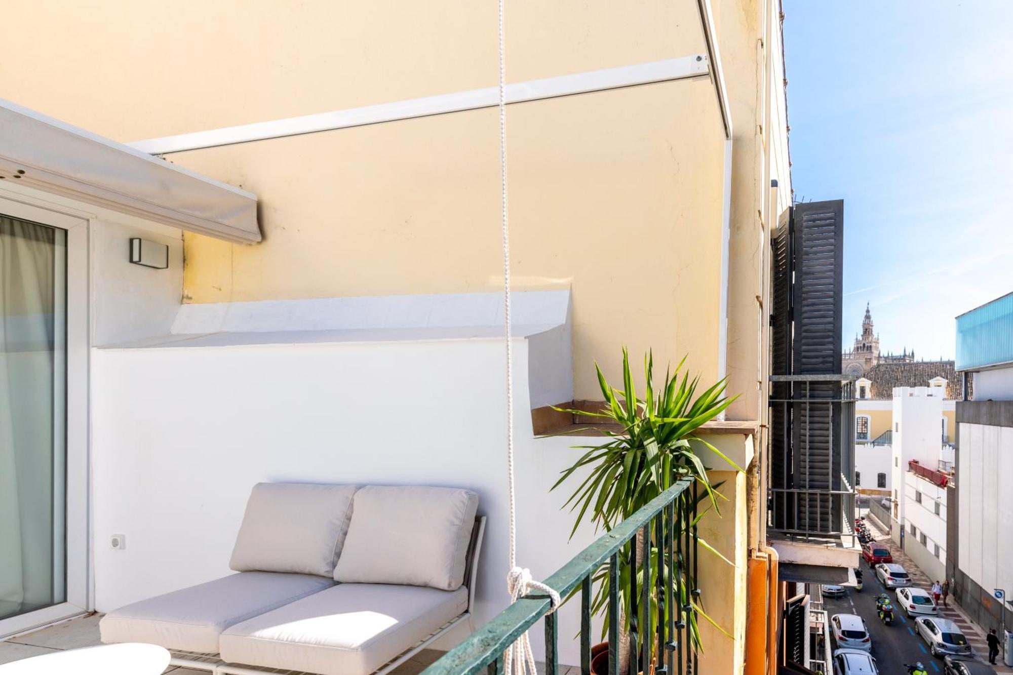 塞维利亚Duplex Con Terraza Junto A La Catedral公寓 外观 照片